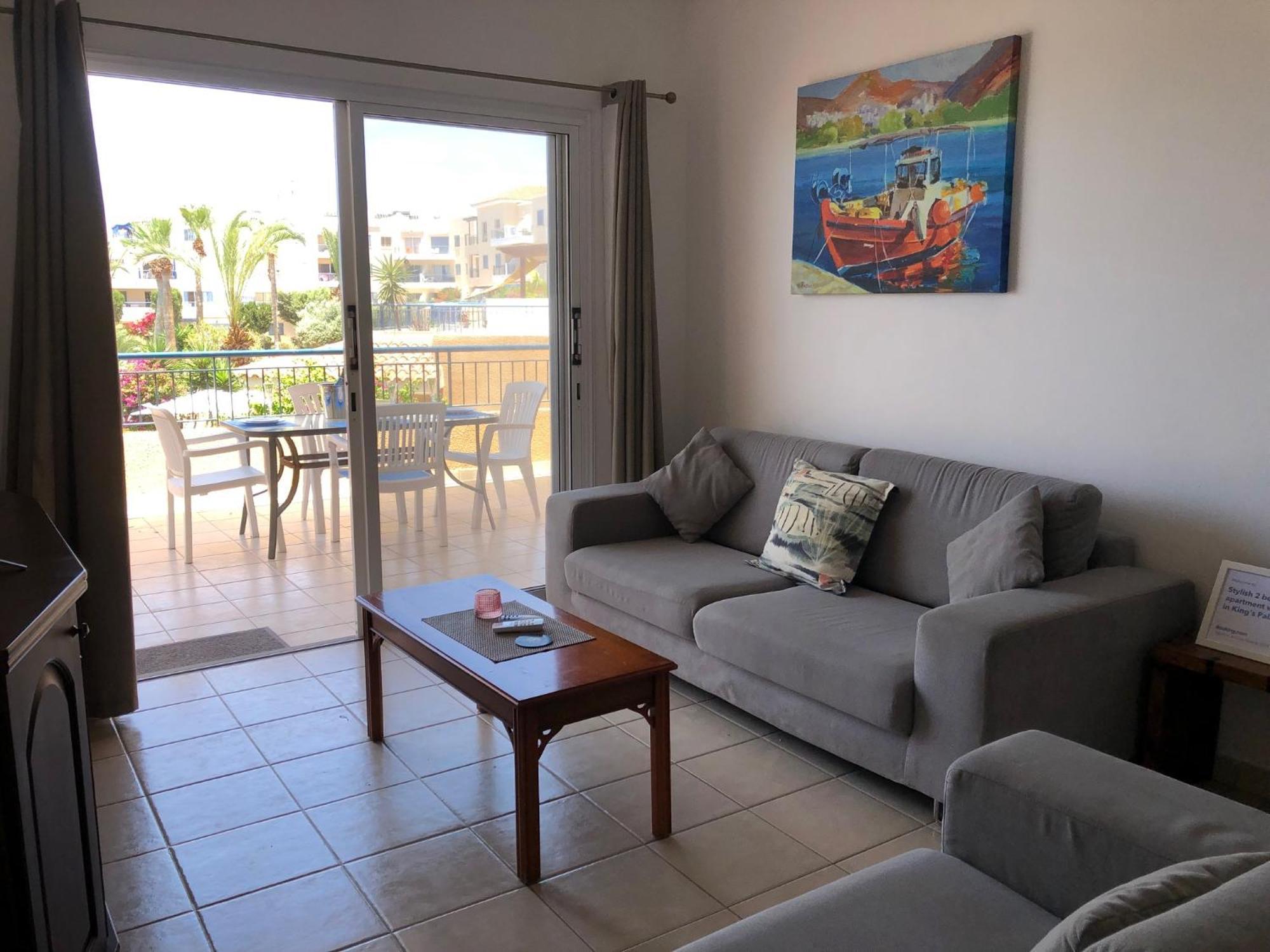 Kings Palace - Stylish 2 Bed Apartment With Sea Views Paphos Extérieur photo