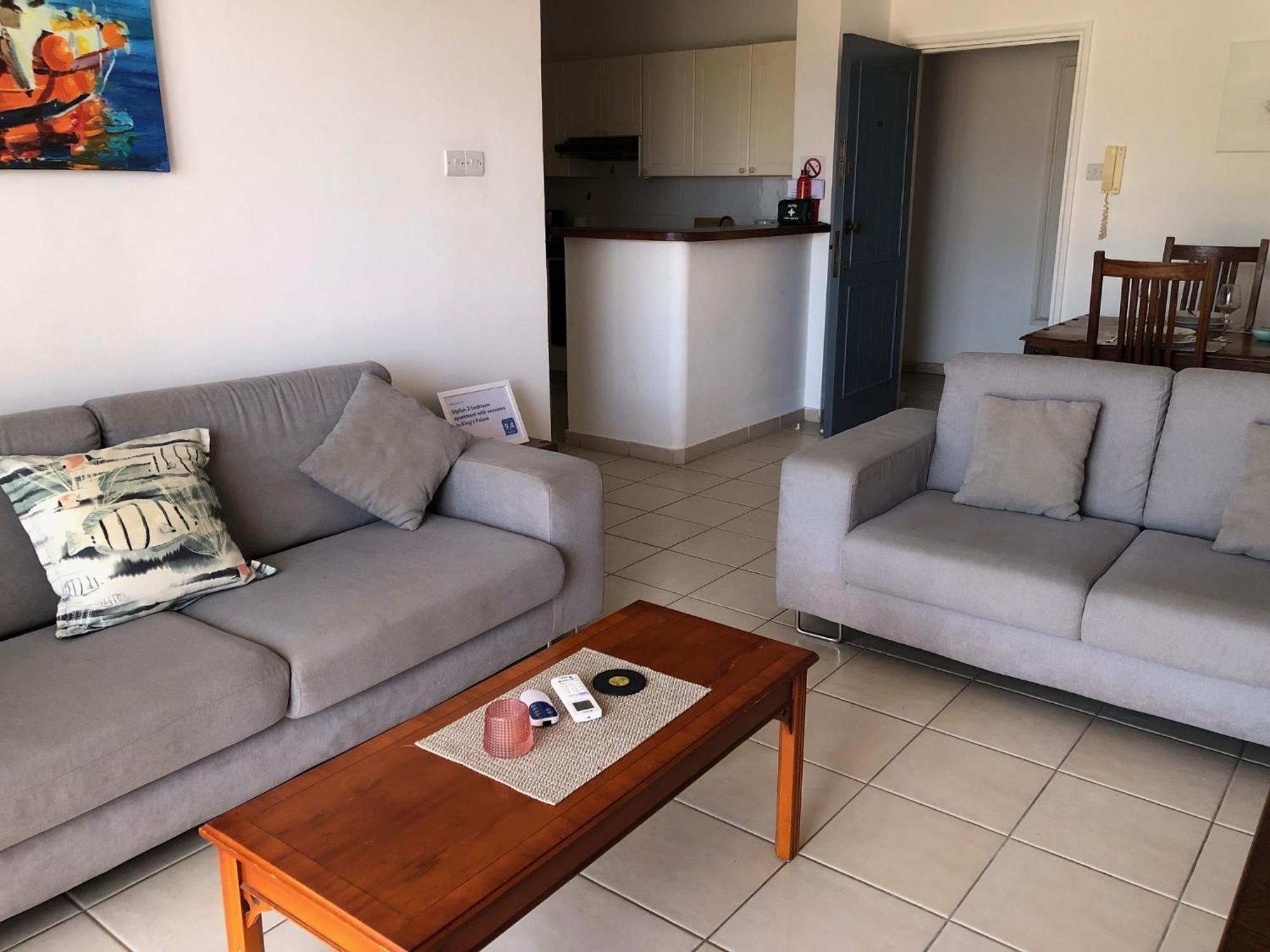Kings Palace - Stylish 2 Bed Apartment With Sea Views Paphos Extérieur photo